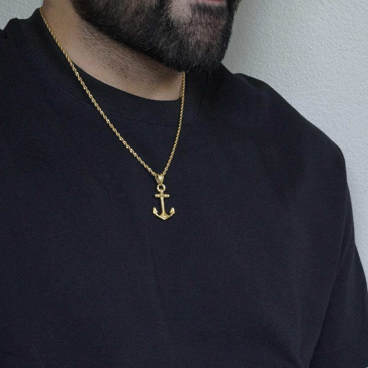Anchor Pendant - Gold
