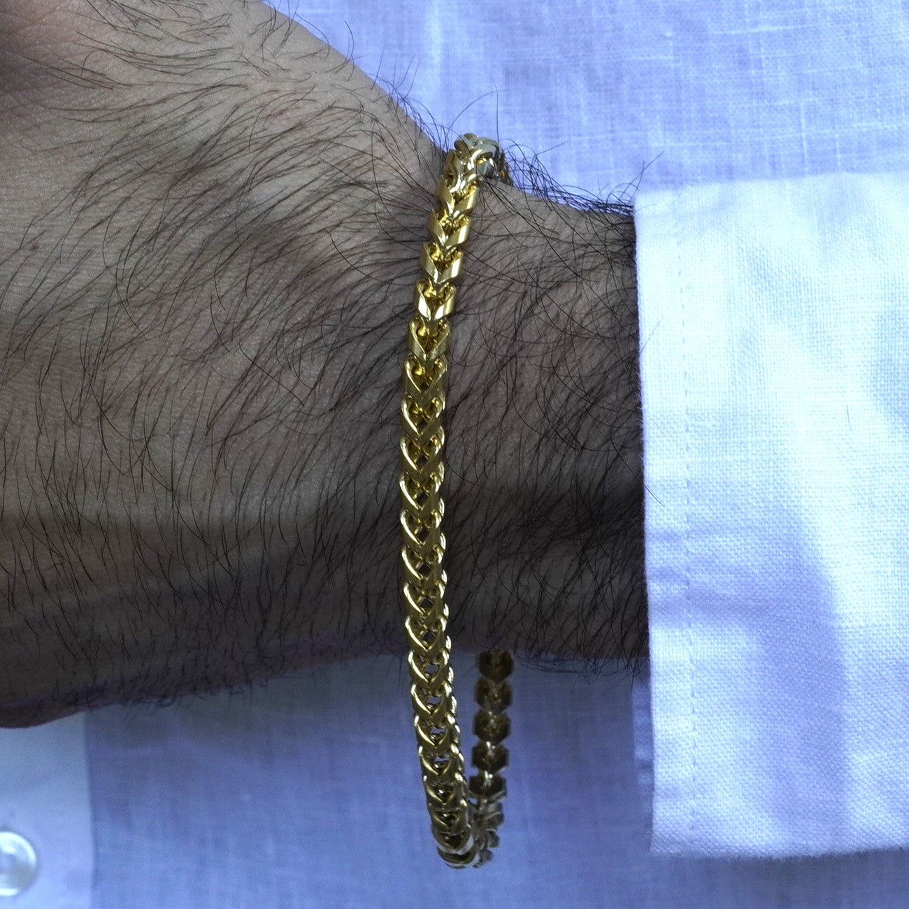 Franco Bracelet - Gold(4mm)
