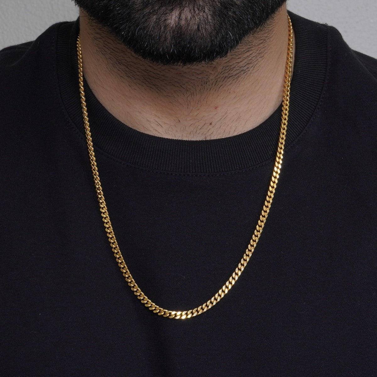 Cuban 4mm - Gold