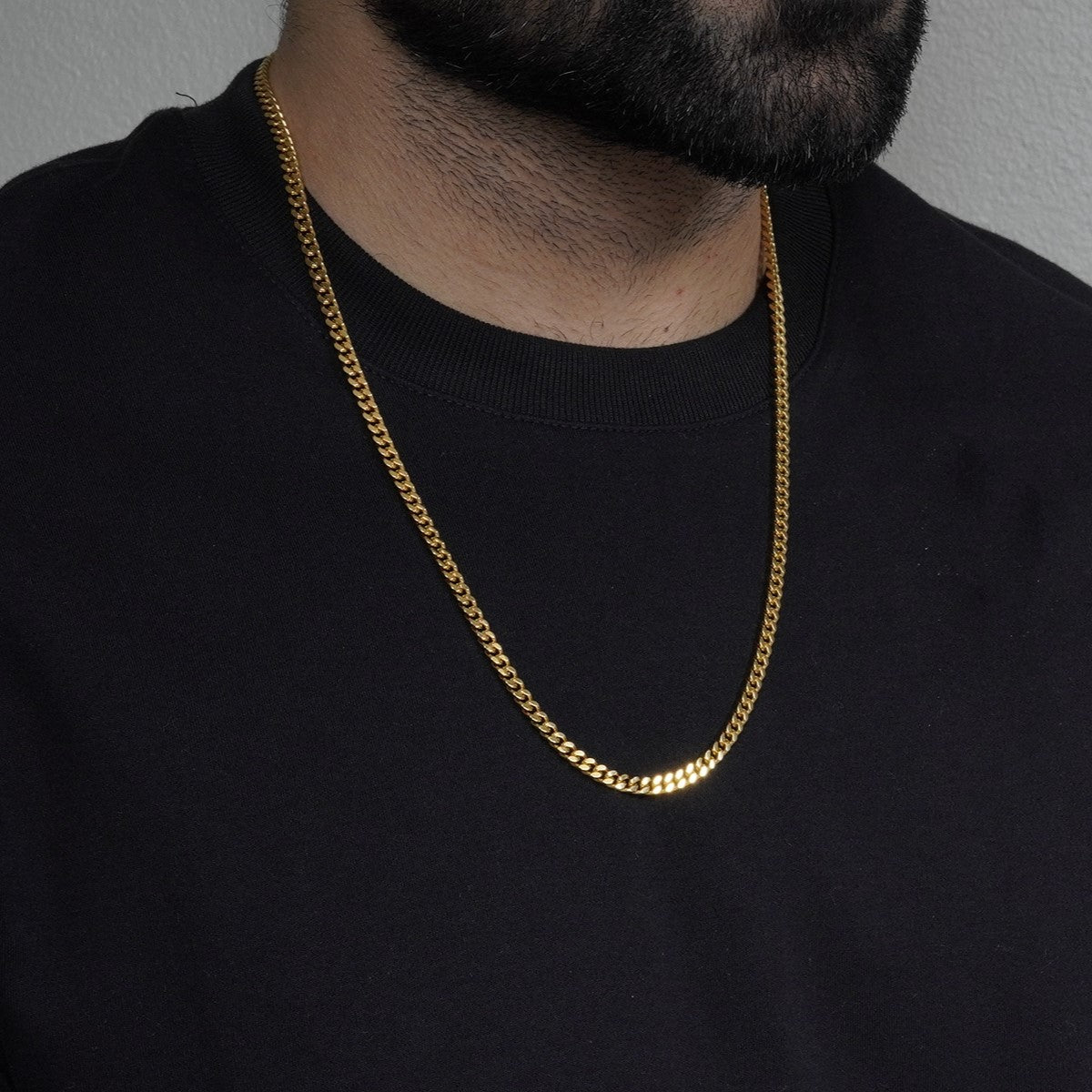 Cuban 4mm - Gold