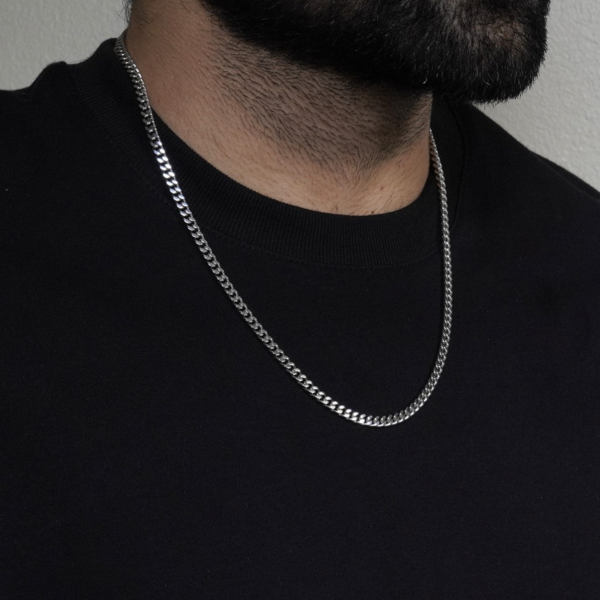 Cuban 4mm - SILVER