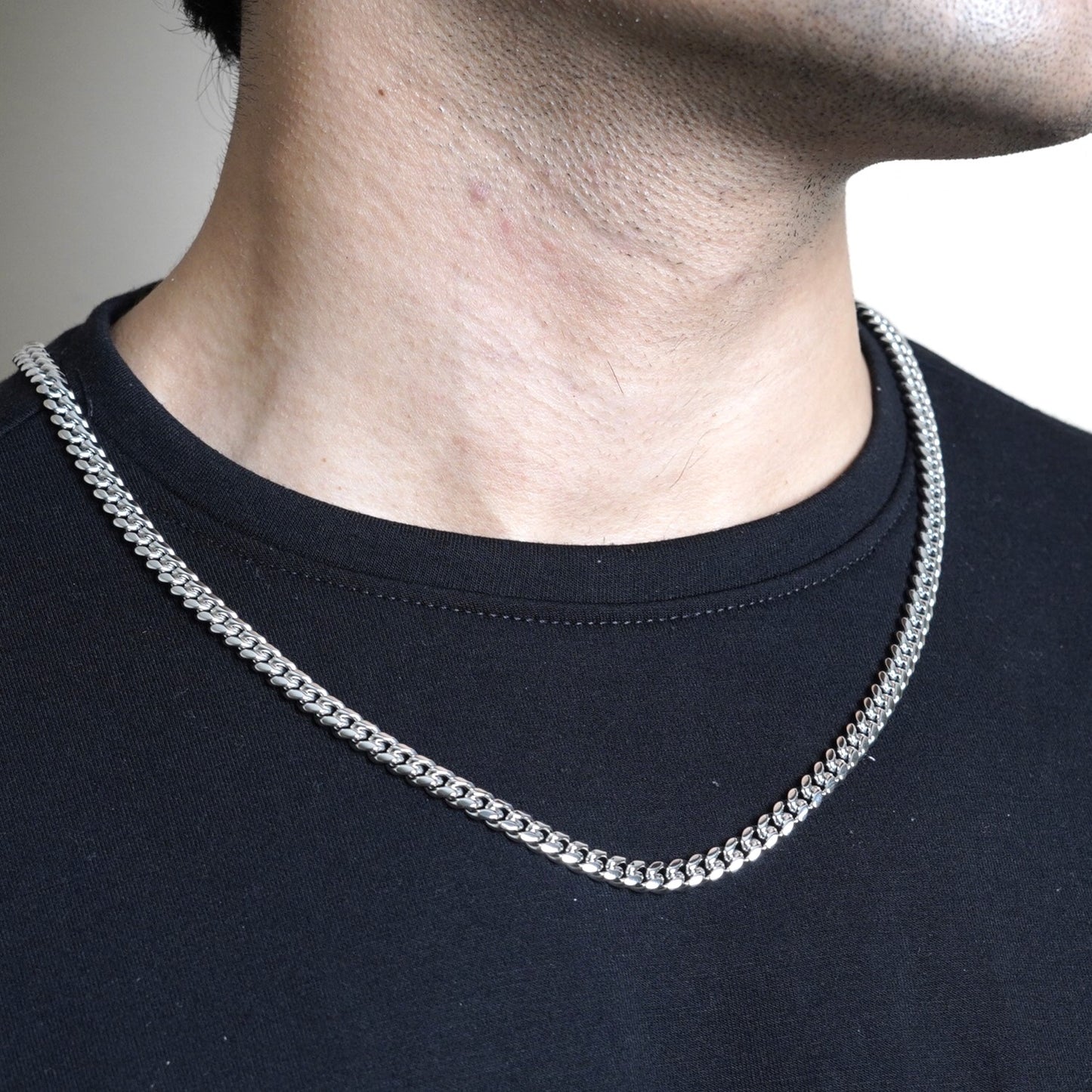 Cuban 6mm - SILVER