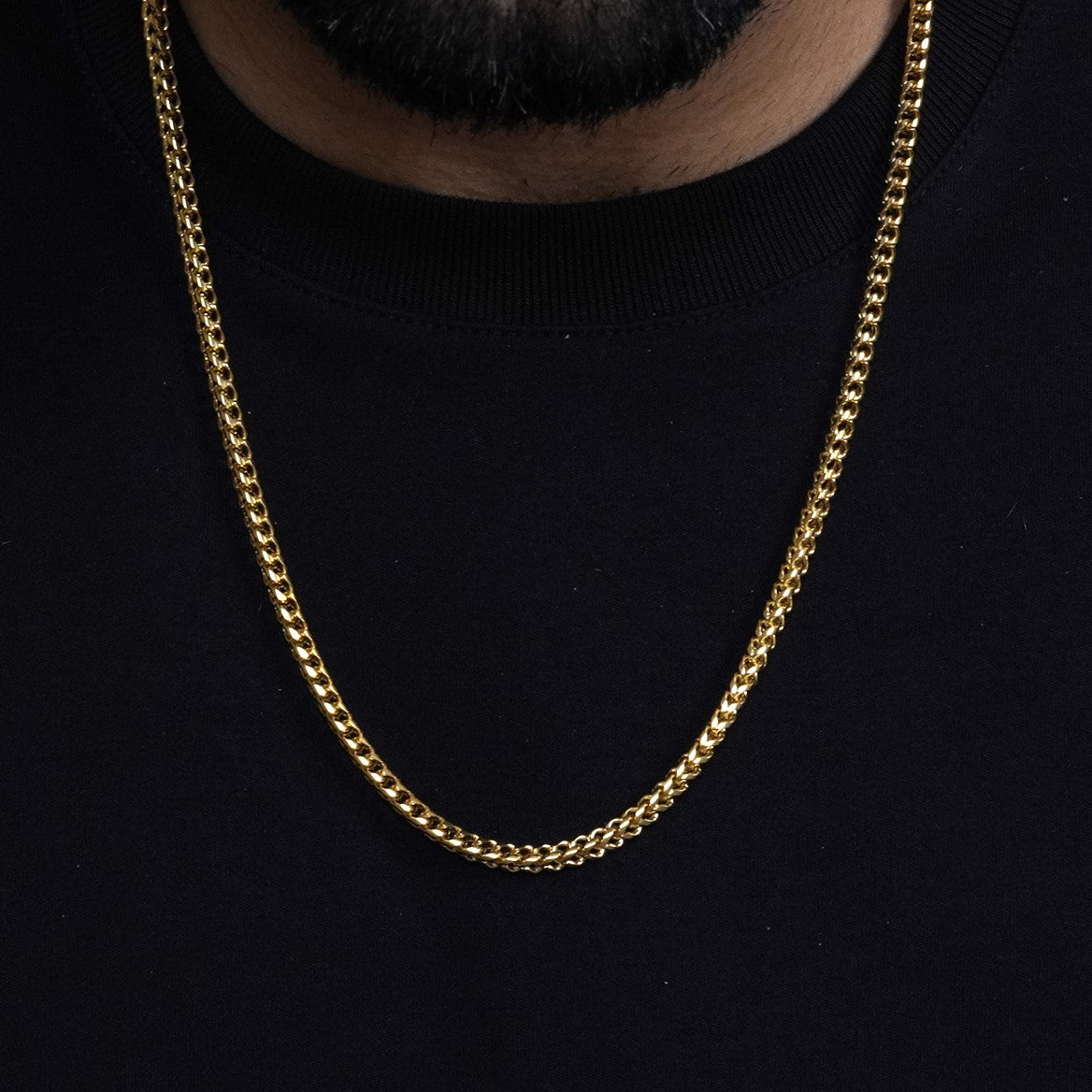 Franco Chain Gold - 4mm