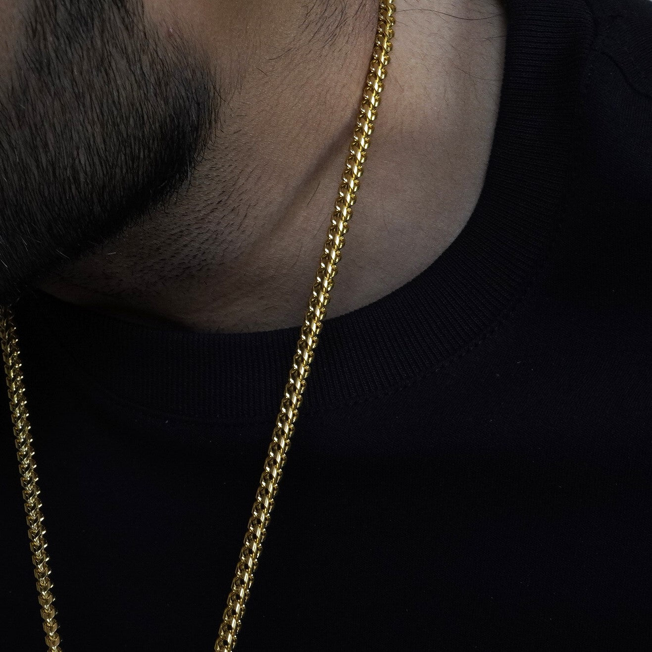 Franco Chain Gold - 4mm