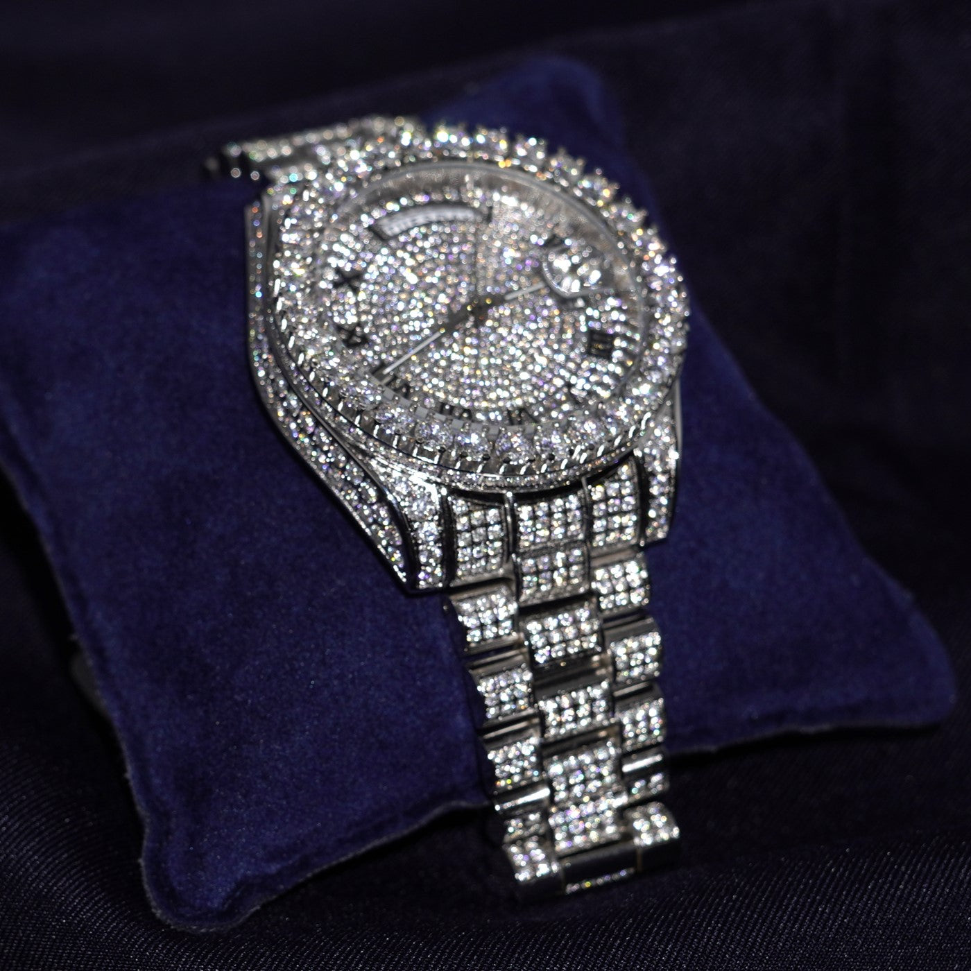 Moissanite Watch VVS - Round Automatic