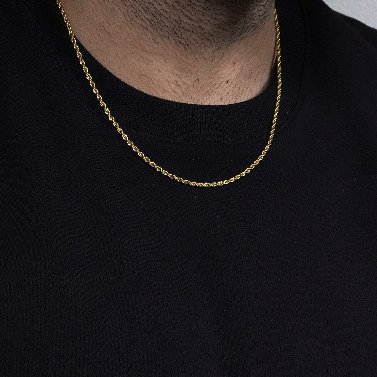 ROPE CHAIN - GOLD(3MM)