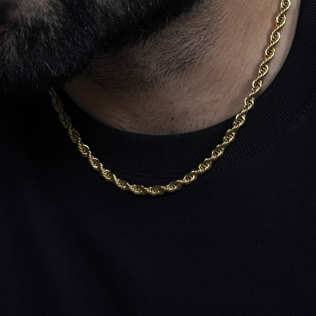 ROPE CHAIN - GOLD(6MM)