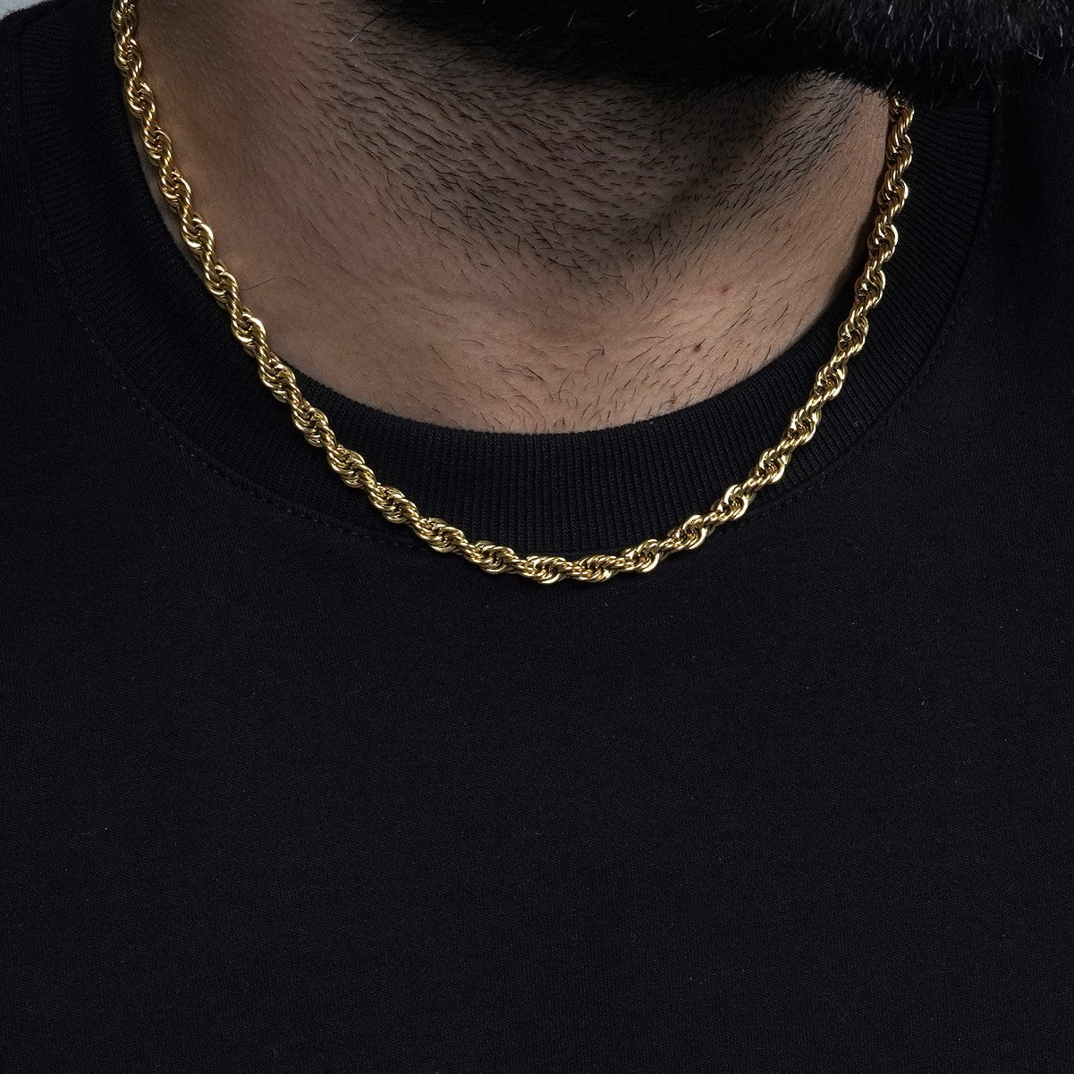 ROPE CHAIN - GOLD(6MM)