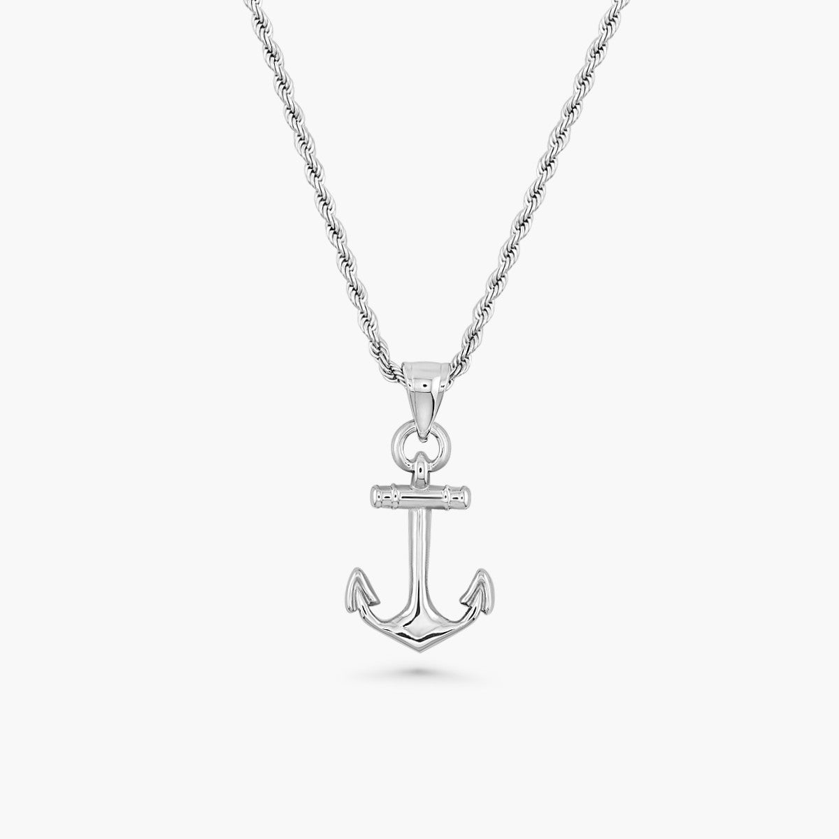 Anchor Pendant - Silver