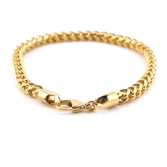 Franco Bracelet - Gold(4mm)