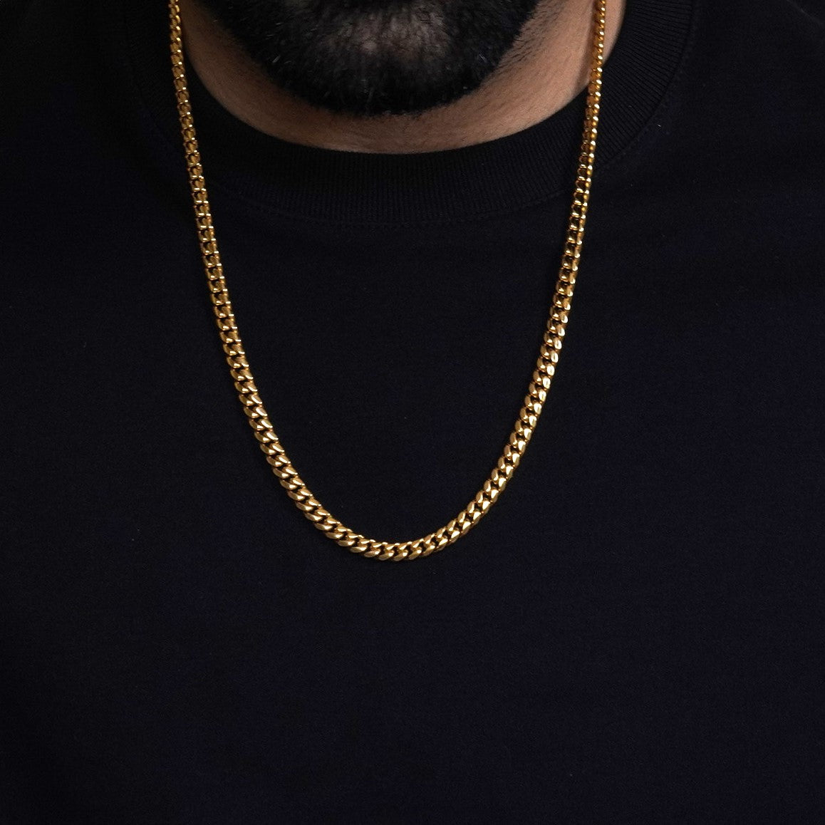 Cuban 6mm - GOLD