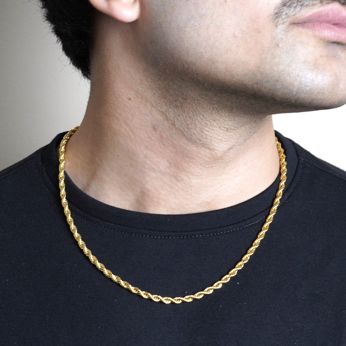 ROPE CHAIN - GOLD(4MM)