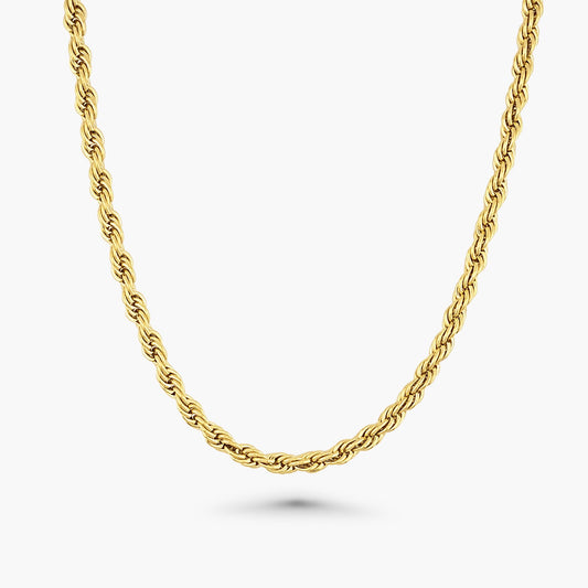 ROPE CHAIN - GOLD(4MM)
