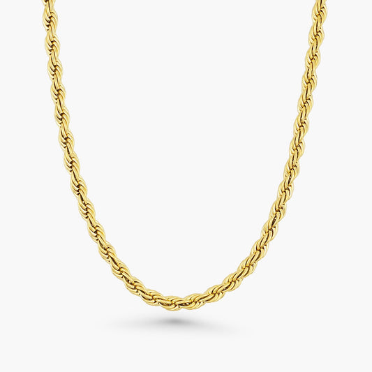 ROPE CHAIN - GOLD(6MM)