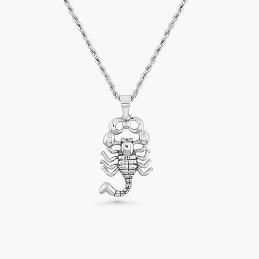Scorpion Pendant - Silver