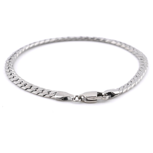 Snake Bracelet - Silver(4mm)